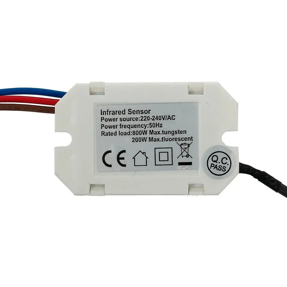 Light Switch PIR Sensor Detector Home Wall Ceiling Mini Recessed Motion Rest Dips Adjustable 220-240V/AC 50/60Hz 6m