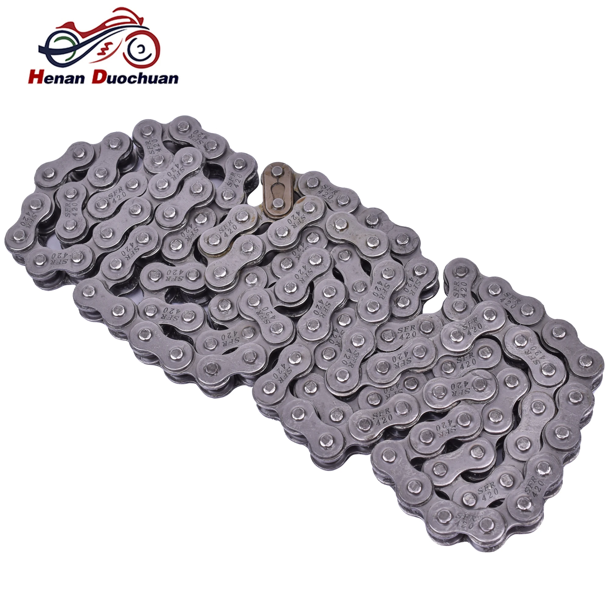 

420 120L 420H 120 Link Motorcycle Drive Chain For Honda C70 Passport C70Z C 70E Cub C 70 CF70 Chaly ST70 G2 Dax AM K3 ST 70