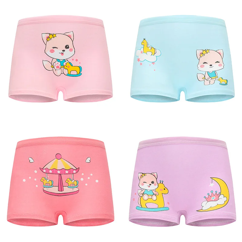 JELEUON 4 Pcs Little Girls Toddler Kids Ballet Princess Underwear Boxers  Briefs Panties : : Clothing, Shoes & Accessories