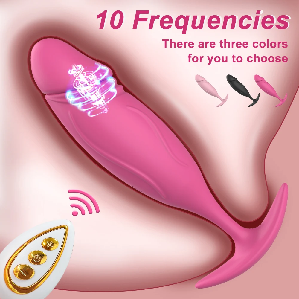 10 Modi Vibrierender Butt Plug Anal Plug für Frauen Fernbedienung Anal Vibrator Mini Dildo für Frauen Weibliche Masturbation Sexspielzeug 1