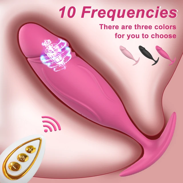 10 Modi Vibrierender Butt Plug Anal Plug für Frauen Fernbedienung Anal Vibrator Mini Dildo für Frauen Weibliche Masturbation Sexspielzeug 1