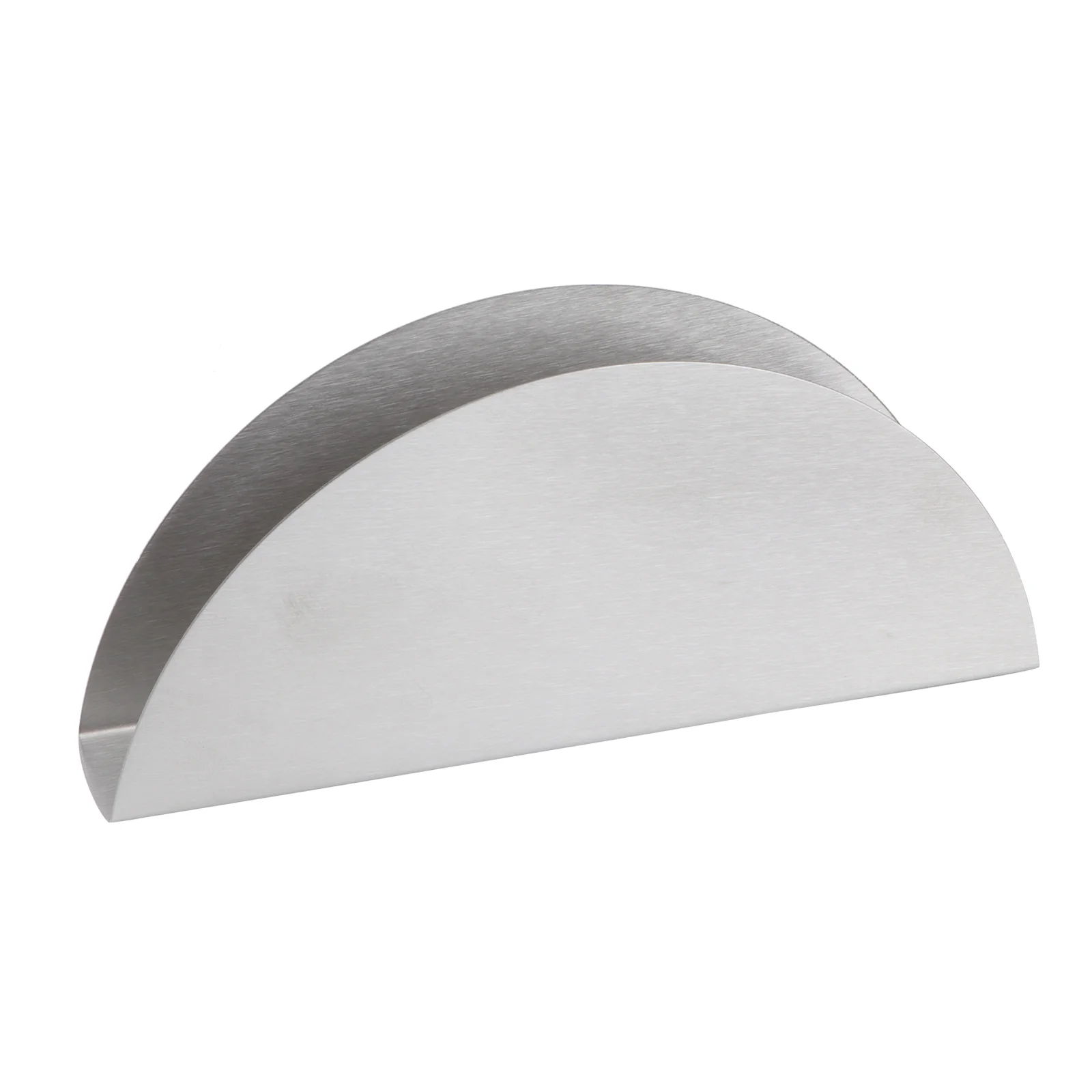 Stainless Steel Paper Holder Tissue Box Napkin Rack Fan Shape Home Decor Bathroom Accessories Kitchen Supplies
