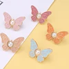 1Pair Adjustable Butterfly Waist Button for Tighting Waistline of Pants Jeans Skirts Waist Reduce Buckles No Sewing Required 3