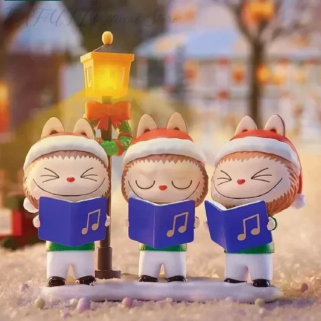 thumbnail image 1 of POP MART Labubu The Monsters Let's Christmas Series Blind Box Cute Action Cartoon Figure New Year Gift Kid Toys Desktop Ornament, 1 of 5