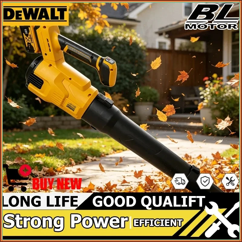DEWALT 무선 전기 공기 송풍기 휴대용 효율적인 잎 눈 먼지 불어내기 청소력 18V 배터리 전동 공구용