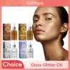 Shiny Body Glitter Liquid Shimmer Makeup High Gloss Lasting Brightening Halloween Party Highlighter Powder For Body Hair Clothes 1