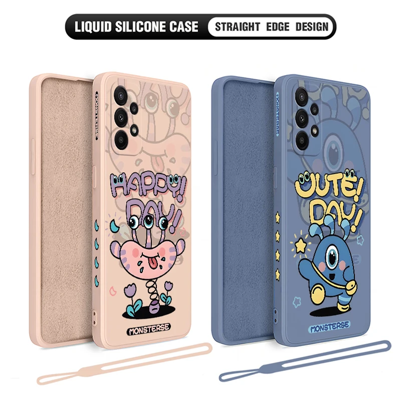 Милый мультяшный чехол для OPPO A54 A74 A57 A96 A76 A36 A95 A12 A15 A15S A16 A16K A9 A5 4G