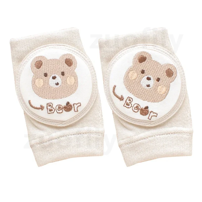 Cotton Baby Knee Pads Kids Girl Boy Crawling Elbow Toddlers Protector Infant Mesh Breathable Kneepad Leg Warmer Children Legging 1