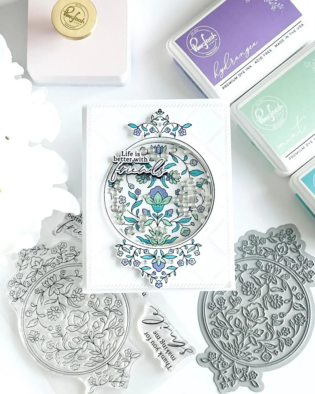 GARDEN TAPESTRY Cutting Dies Stamps Stencil Hot foil Scrapbook Diary Decoration Embossing Template DIY Greeting Card Handmade