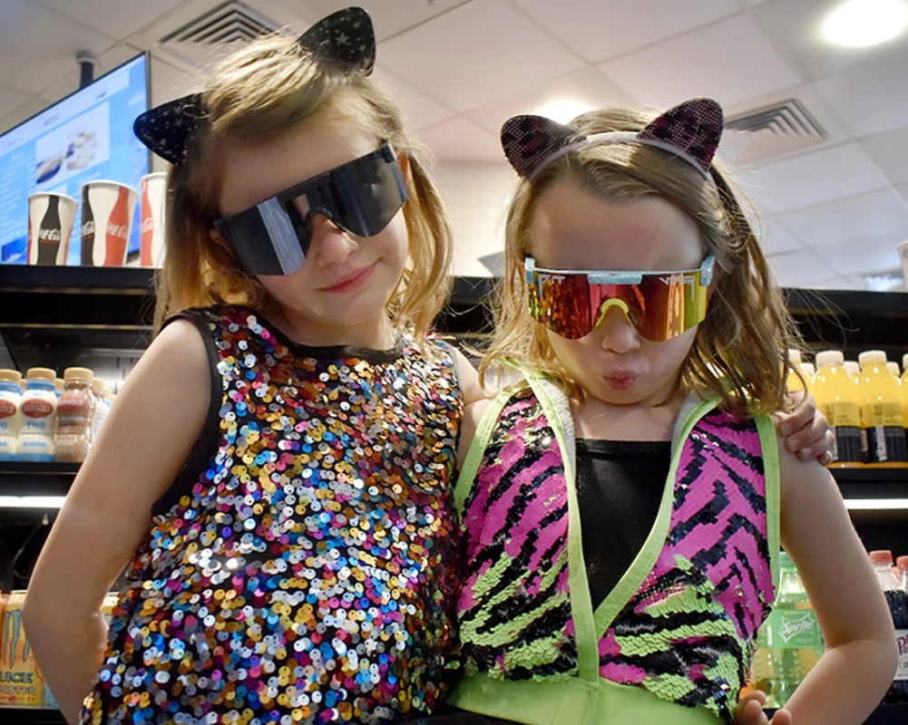2022 Children's PIT VIPER XS Sunglasses Luxury BRAND Designer Sun Glasses Boy Kids Polarized Eyewear Girl's Vintage UV400 Goggle protective gear