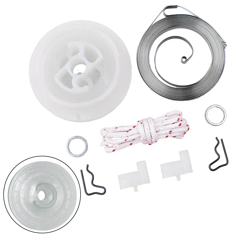 Kit Ressorts Poulie Démarreur ECSiNG Pour Stihl FC55 FS38 FS45 FS55 HL45 KM55 MM55 - 7 Pièces