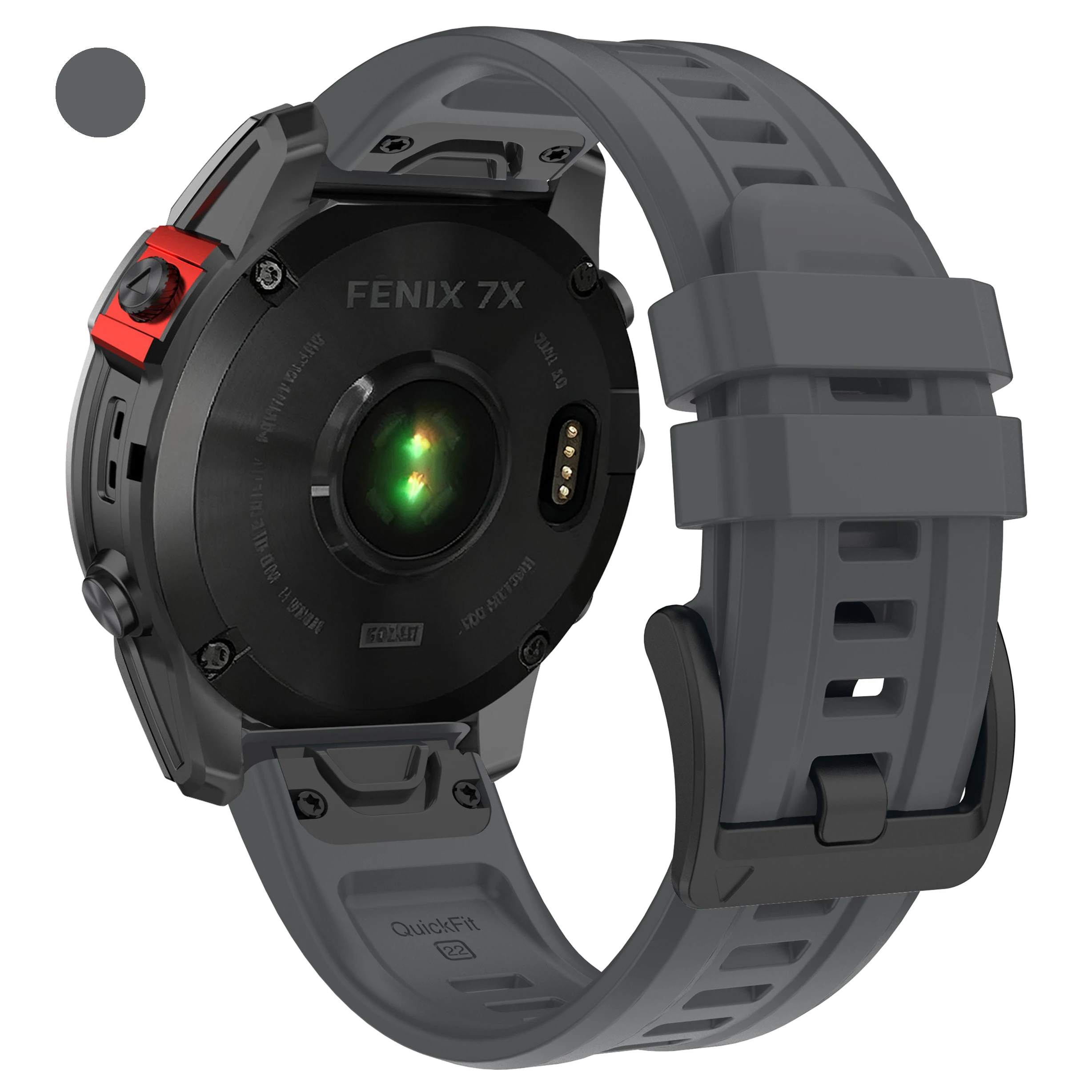 Versatile QuickFit Silicone Watch Strap, 22mm & 26mm
