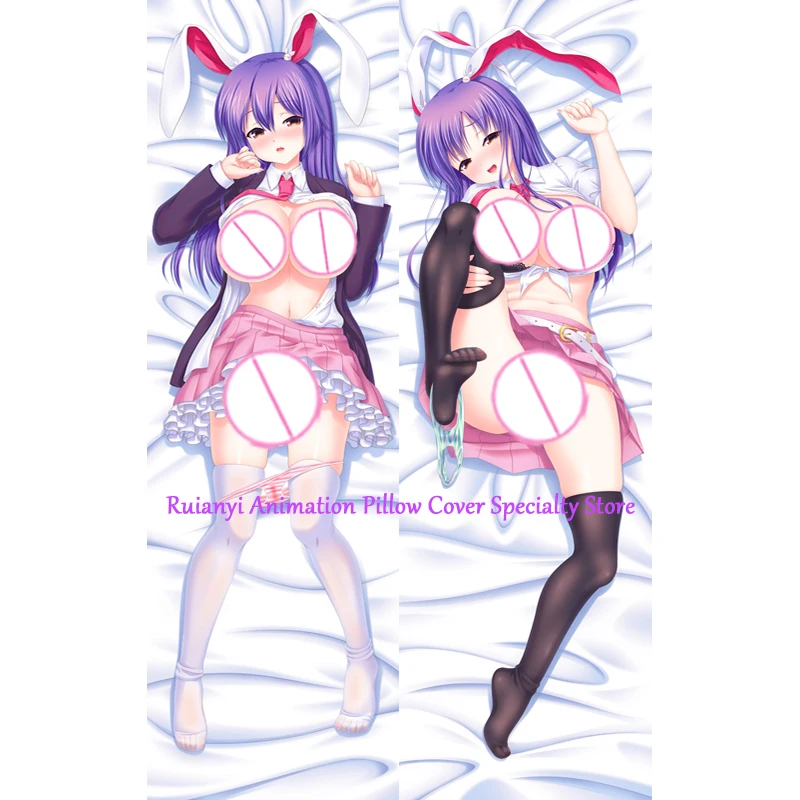 

Dakimakura Anime Reisen Breasts Double-sided Pillow Cover Print Life-size body pillows cover Adult pillowcase