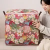 1/3/5PCS Flower Storage Bag Thickened Double Zipper Clothes Quilt Storage Bag Waterproof Moistureproof Moving Packing Bag 5