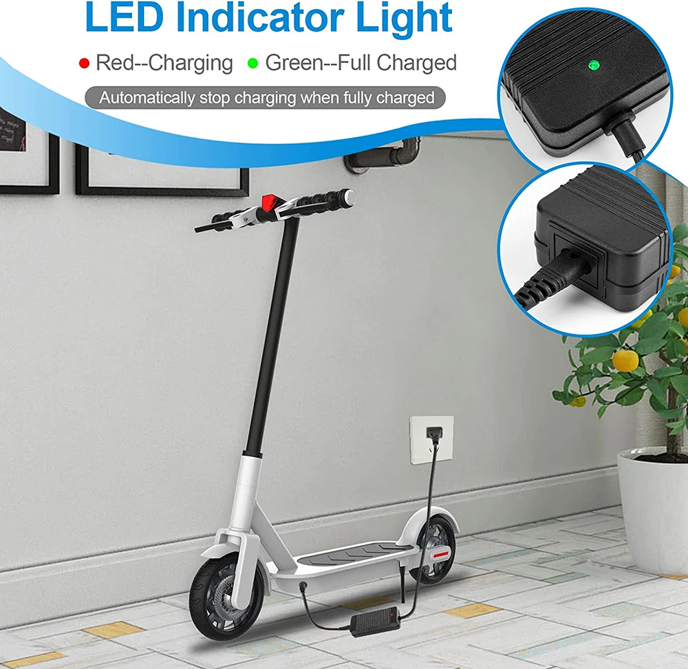7S 리튬 배터리 팩용 플러그 충전 포트, 29.4V 2A 충전기 전원 공급 장치, 24V 입력 100-240V AC-DC DC 5.5x2.1mm, 5.5x2.5mm
