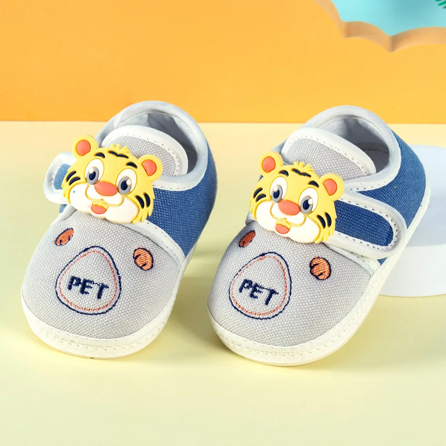 DXM96 2022 Autumn New Baby Toddler Shoes Soft Bottom Non-Slip 0-1 Years Old Baby Shoes