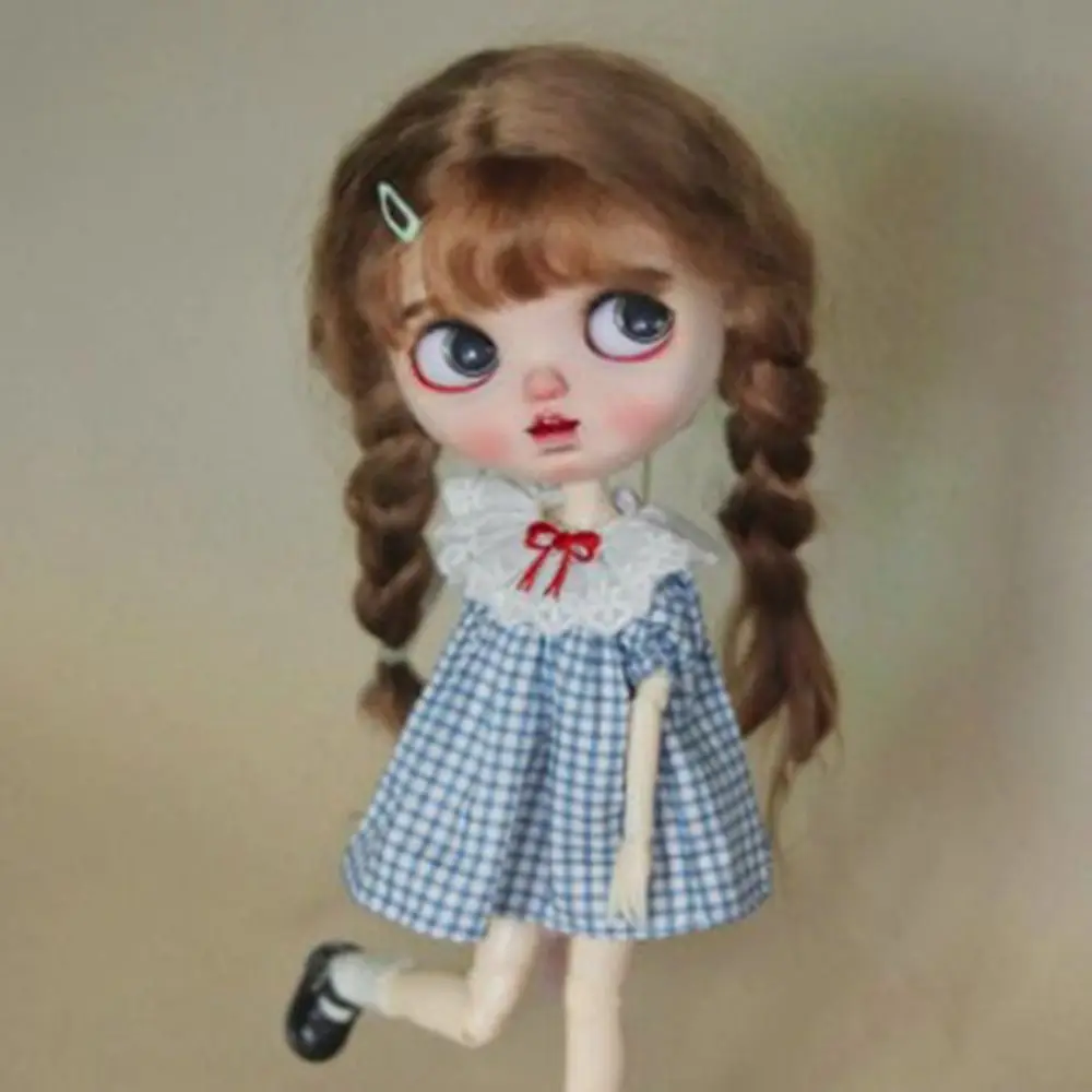 Fashion Floral Lace Dresses Mini Cute Base Shirt Tops DIY Accessories Princess Clothes for azone ob22/24/27 Dolls