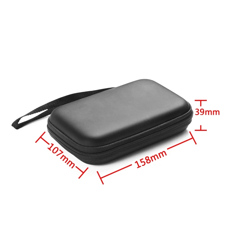 Capa de Concha Portátil Viagem Bolsa de Armazenamento para Xiaomi Bolso Impressora Móvel Roda Dentada Portátil Impressora Foto Q39d Case - Image 3