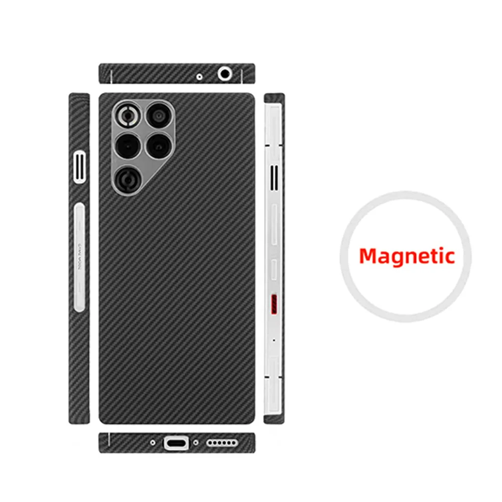 Ultra-Thin Kevlar Carbon Case - Aramid Fiber Anti-Drop Magsafe Phone Shell