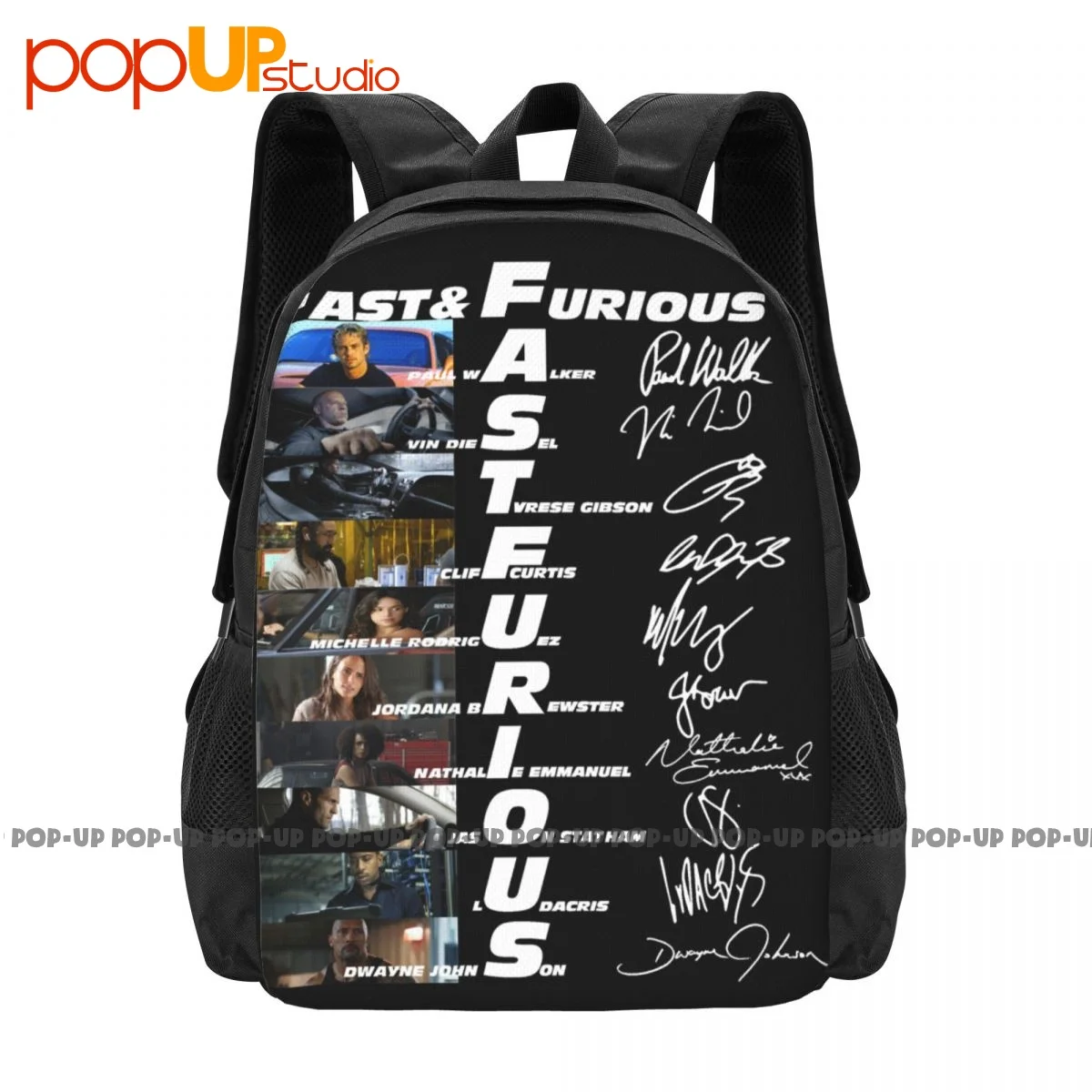 Zaino Veloce E Furious Zainetto Vintage Di Grande Capacità Eco Friendly Multifunzione