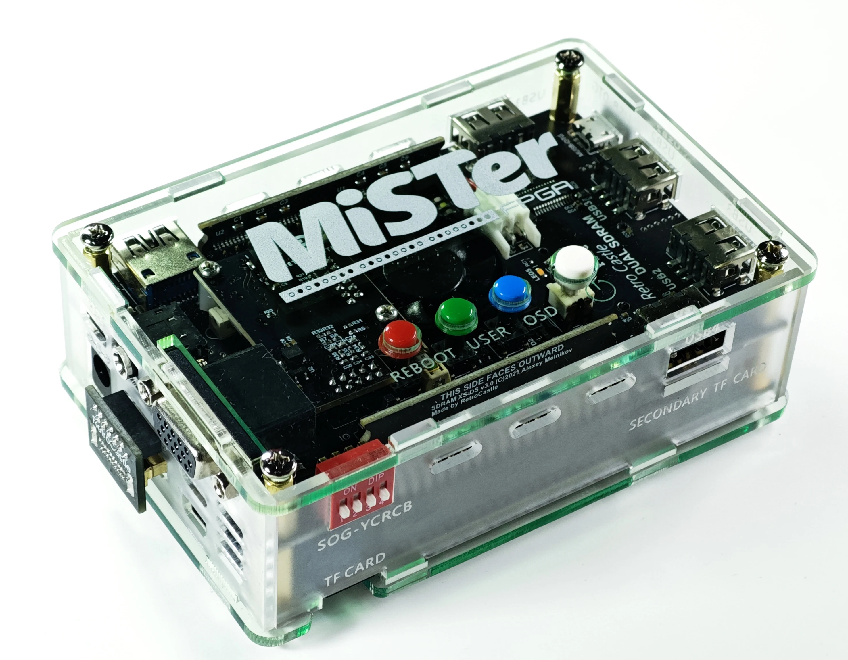 Mister-FPGA-DUAL sdram vga