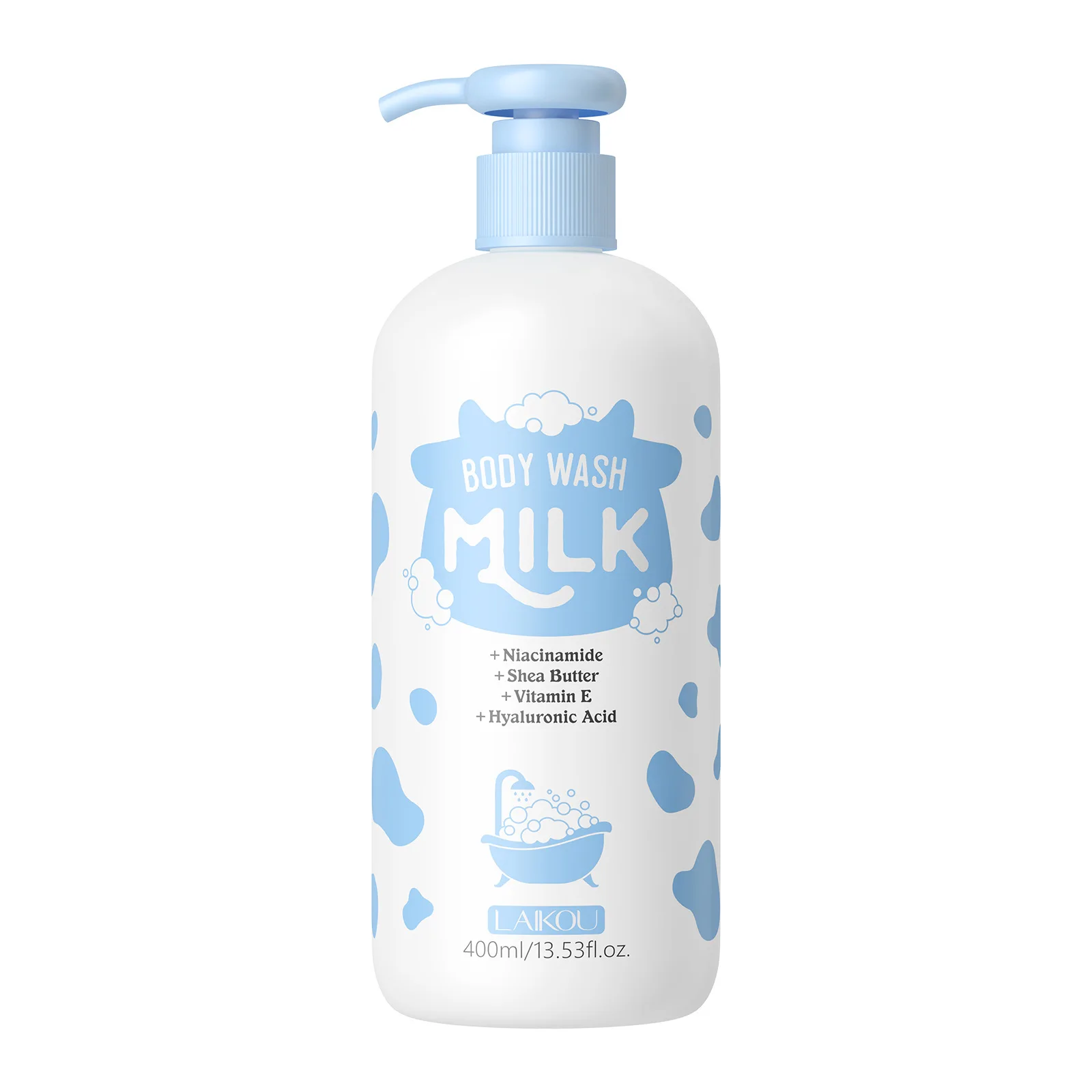 Milk Shower Gel 400ml Refreshingly Clean & Moisturizing Fragrant & Hydrating Shower Gel