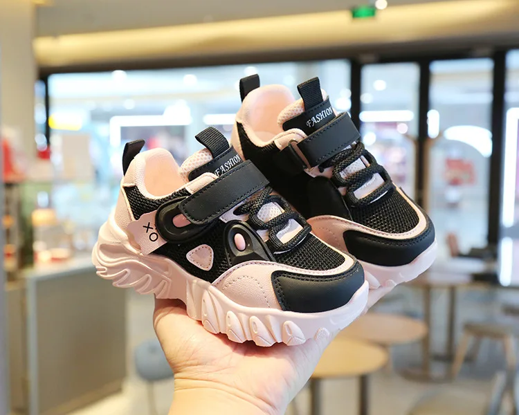2023 neue Frühling Herbst Jungen Weiße Schuhe Mädchen Atmungsaktives Mesh Casual Weiche Sohle Turnschuhe Kinder Laufschuhe Kinder Sport Schuhe – Detail 10