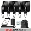Resistance Bands Set, Exercise Bands With Door Anchor, Handles, Carry Bag, Legs Ankle Straps For Resistance Training