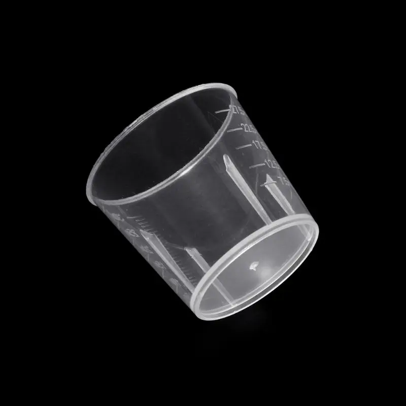 Disposable Measuring Cups Resin  10pcs Plastic Paint Mixing Cups - 5pcs  Graduated - Aliexpress