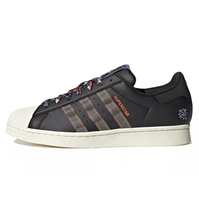 Melodramatisch Memoriseren Afwijken Adidas Originals Superstar Skateboard Schoenen Licht Bruin En Zwarte Mannen  En Vrouwen HQ6451| | - AliExpress