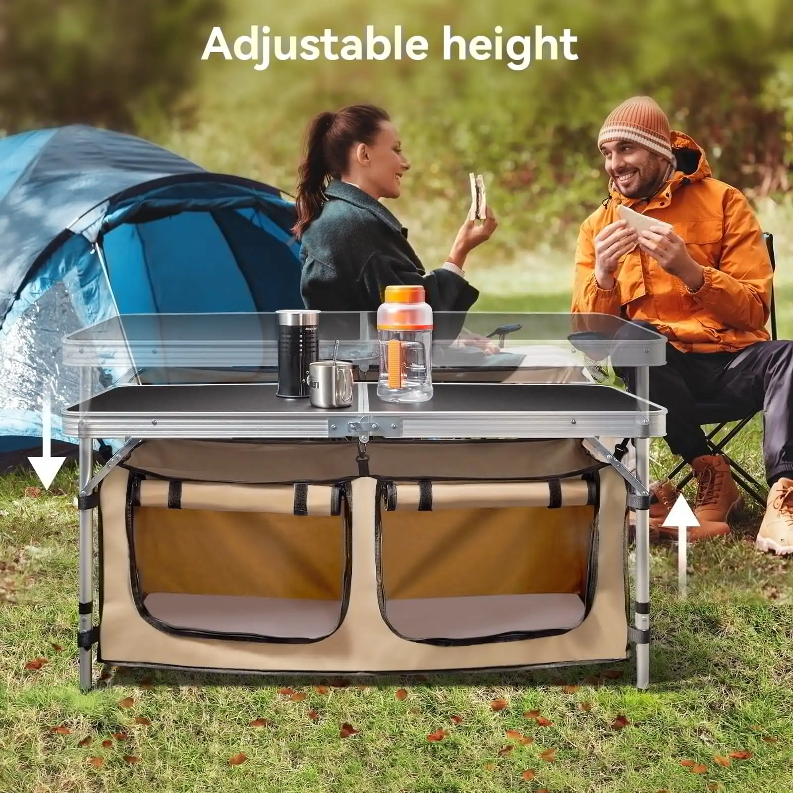Portable Camping Table Set 6
