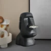Tissue Box Holder 3D Stone Statue Paper Box Creative Multifunctional Napkin Tissue Dispenser Organizer Table Decoration 4