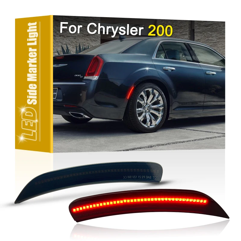 

2 шт., габарисветильник для Chrysler 200, 2015, 2016, 2017, 2018, 2019