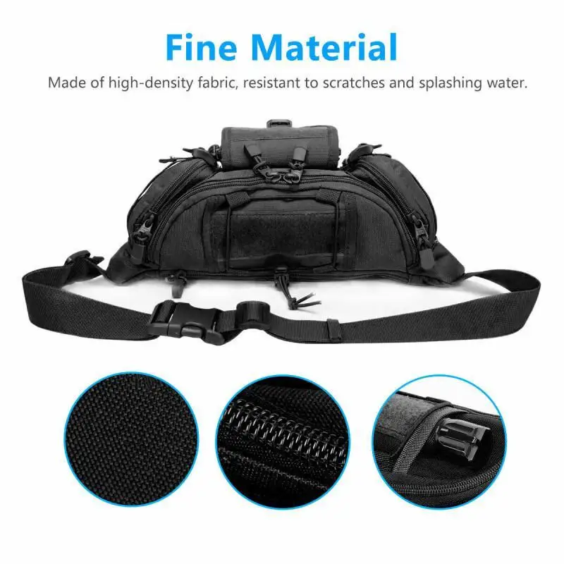 Waterproof Tactical Waist Bag for Men Outdoor Travel