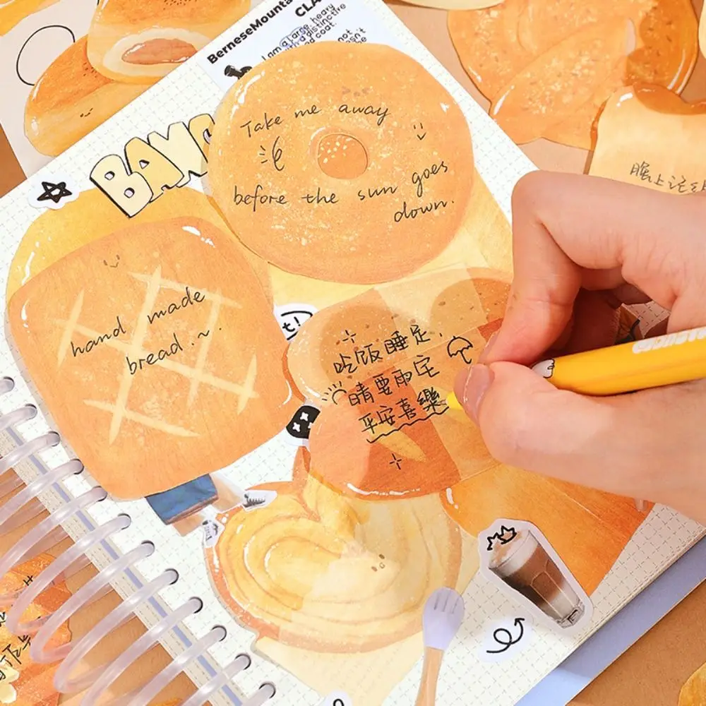 

Message Paper Bread Toast Shape Sticky Notes Self Sticky Markers Flags Memo Note Paper Post Memos Adhesive Sticky Notepad