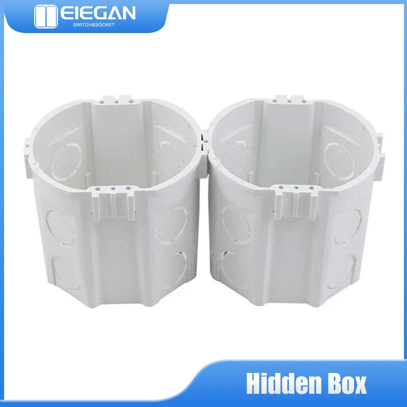 PSSRISEEURUStandardWallRoundMountingBoxCassetteSwitchSocket