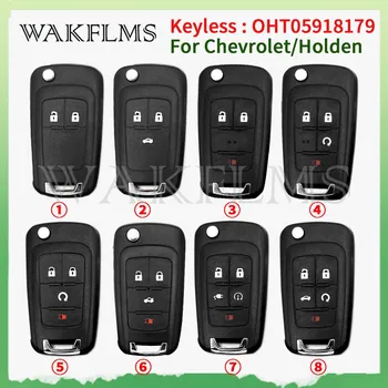OHT05918179 For Chevrolet Cruze Key Aveo Spark Orlando Camaro Malibu Impala Keyless Flip Key 46 315MHZ 433MHZ 22822309 13500226 1