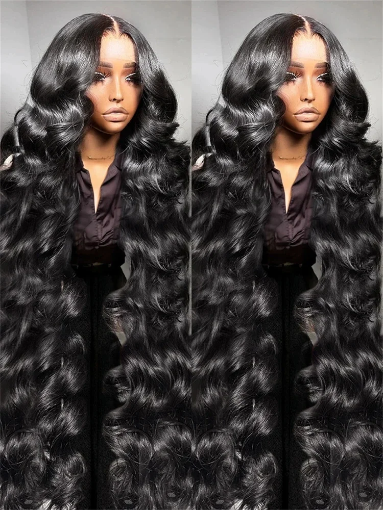 30 32 Inch 210 Density 5x5 Lace Closure Glueless Wig Human Hair Ready To Wear Body Wave 13x6 HD Lace Frontal Wig For Women