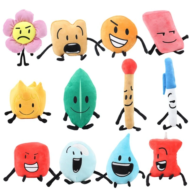  Battle for Dream Island Plush Toy, Bfdi Plush Toys, Birthday  Gifts (5pcs) : Home & Kitchen