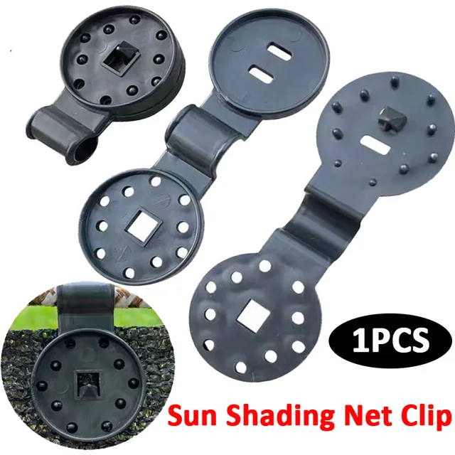 1Db Árnyék Ruhás Klipek Napfényes Nettó Klip Kerítés Telepítő Horog Üvegházhatású Film Sátor Napfény Bilincs Kiegészítők