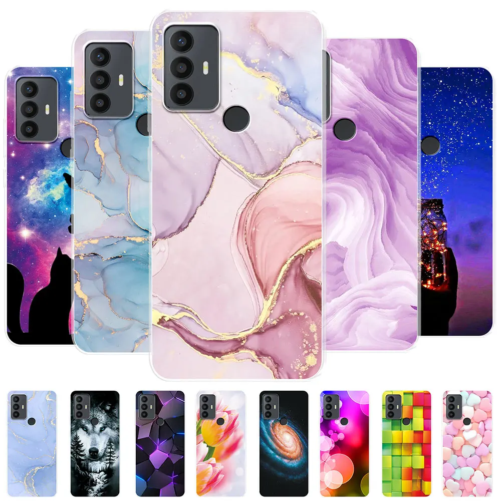 Per Tcl 10 Se Custodia Cover Posteriore In Silicone Morbido Trasparente Coque Per Tcl 20 Se Tcl 30 Se 30E Custodia Per Telefono Tcl 40 Se Tcl 20B 20 S