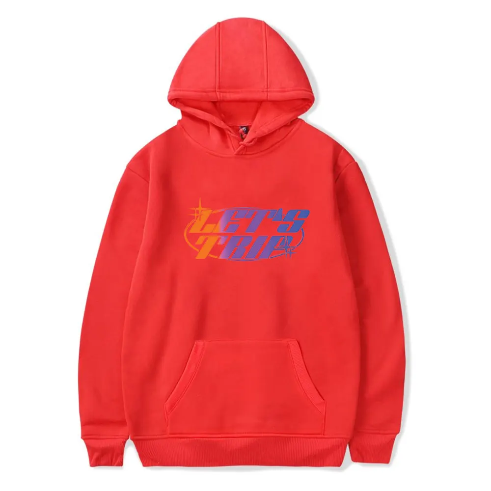 thumbnail image 1 of Sudadera unisex de manga larga con capucha y logotipo de Let's Trip de Sturniolo Triplets, para hombre y mujer, 1 of 5