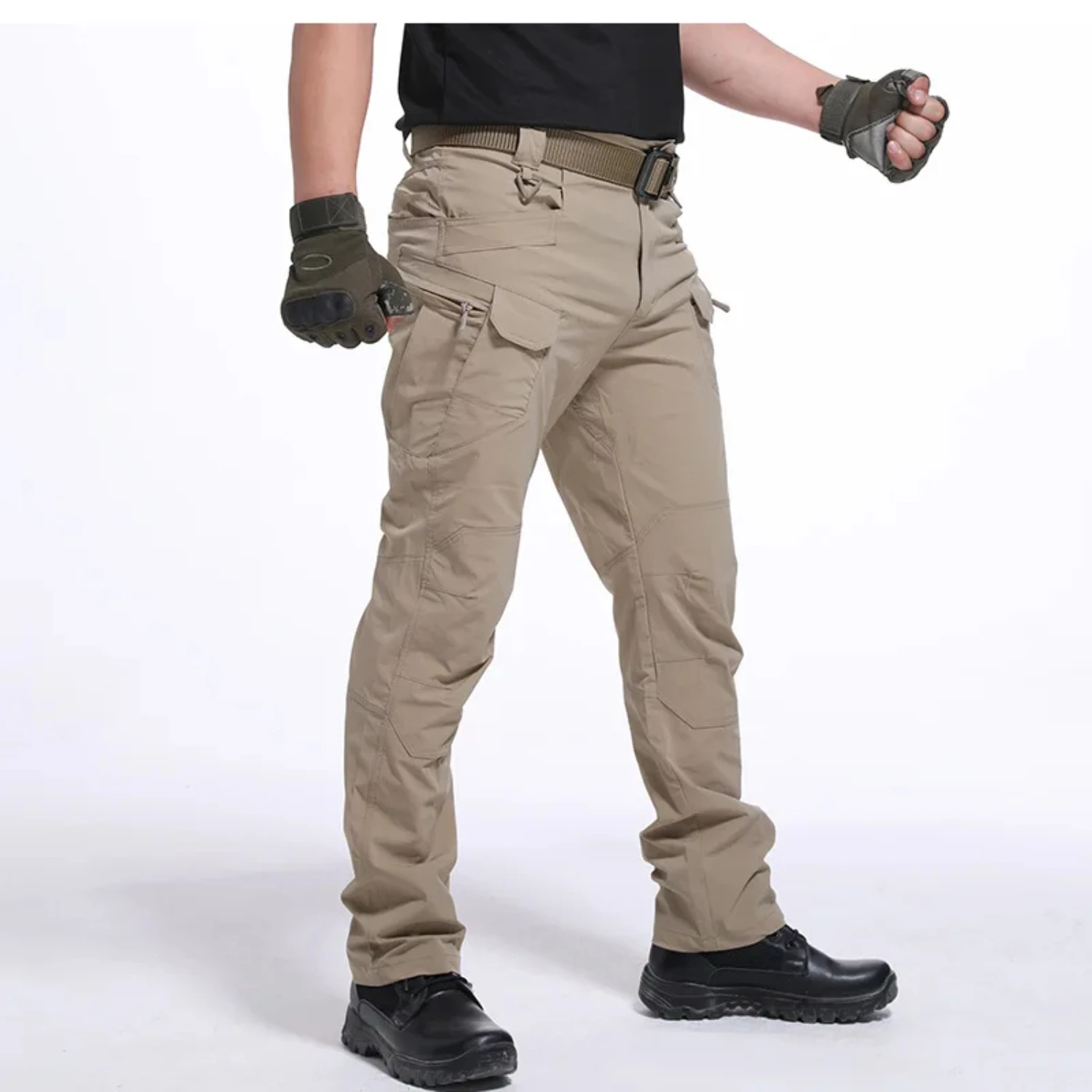 New Tactical Cargo Pants Men Combat SWAT Military Pants Cotton Many Bolsos Stretch Flexible Casual Trousers Male