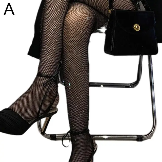 Warm Fleece Lined Tights Hollow Out 