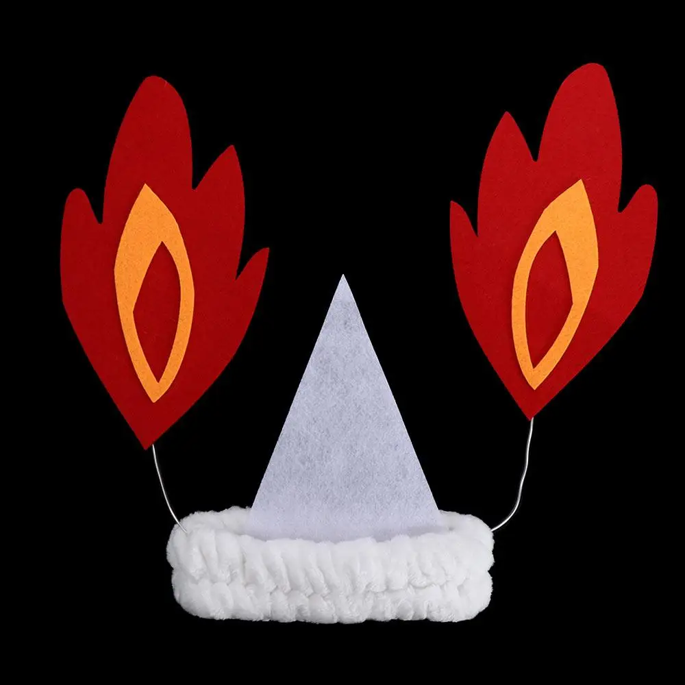 

For Girls Horror Happy Ghosts Cosplay Plush Headwear Halloween Headband Yuan Xiangqin Hair Hoop Headwear Women Hairbands
