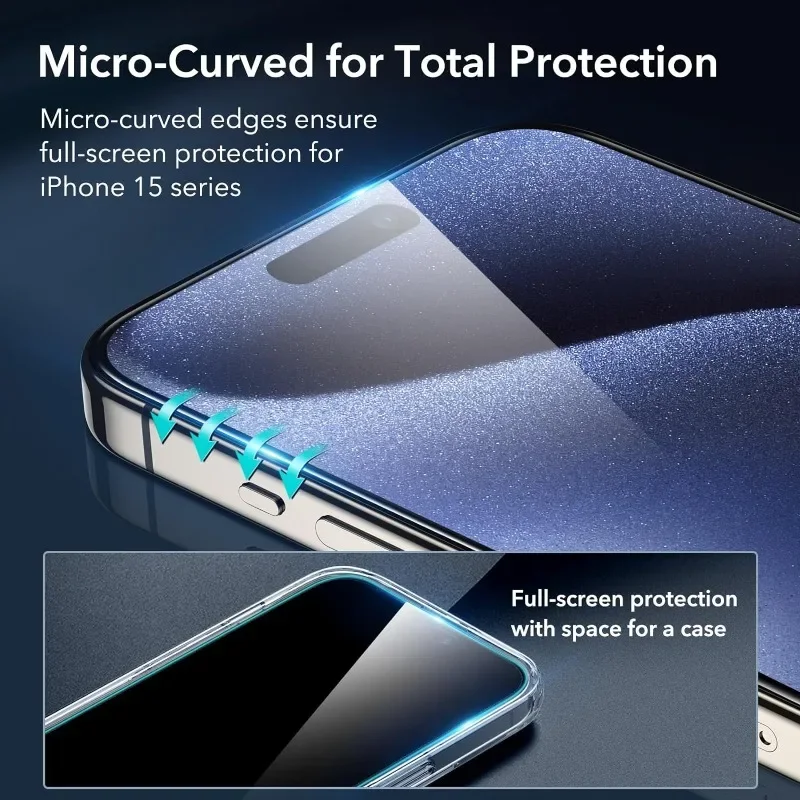 Рисунок 5 - закаленное стекло для iPhone 15 14 13 12 11 Pro Max