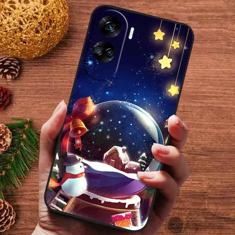 Festive Silicone Soft Case with Cute Bumper Design