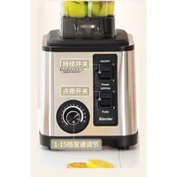 Mélangeur 6 en 1 en acier inoxydable, 220V- 3L, grande capacité, coupe de légumes et de fragments, brise-glace, hachoir à salade, hachoir à viande, presse-agrumes 6