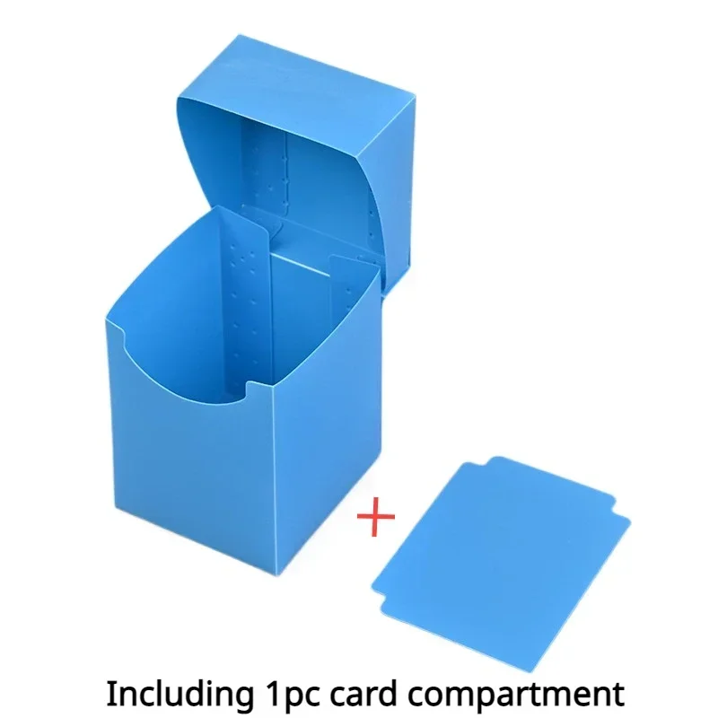 Deck Box for 100+ Pokemon/Magic/YuGiOh Collectible Trading Cards Storage Card Organizer