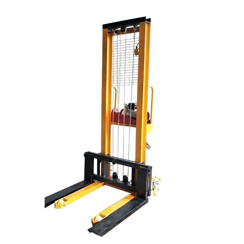 

Electric forklift stacker stacker loading and unloading truck 1 ton 2 ton lift truck brick machine manual hydraulic forklift